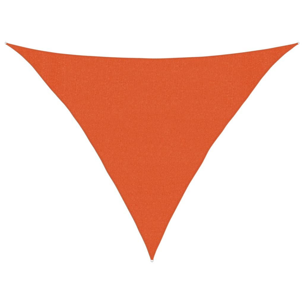Sonnensegel 160 g/m² Orange 3x3x4,2 m HDPE